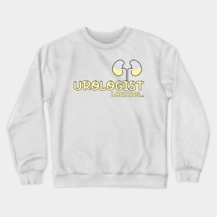 Urologist Yellow Kidney Crewneck Sweatshirt